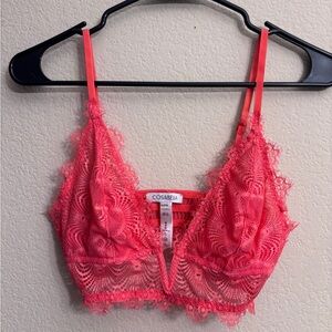 Cosabella Allure Coral Pink Lace Bralette